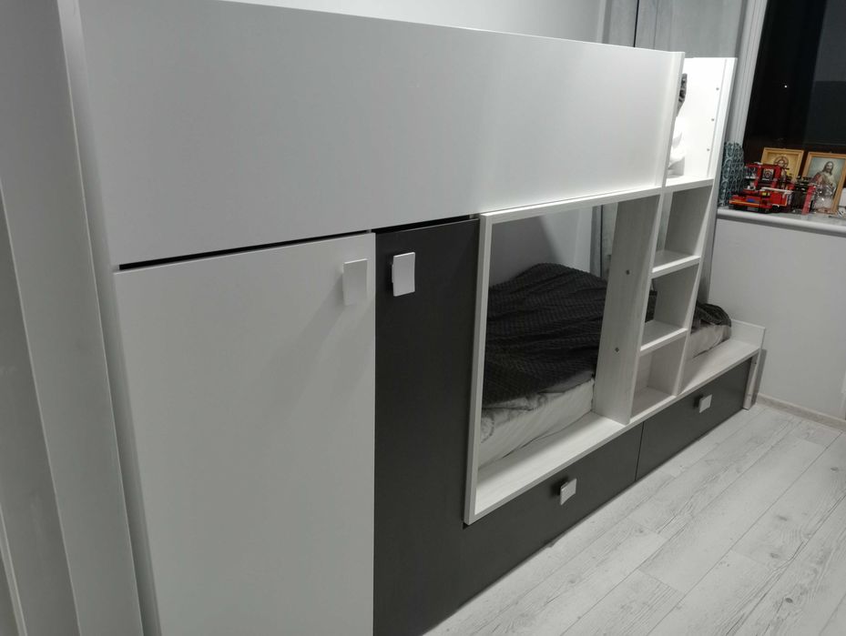 Łóżko piętrowe francuskie Vente-unique