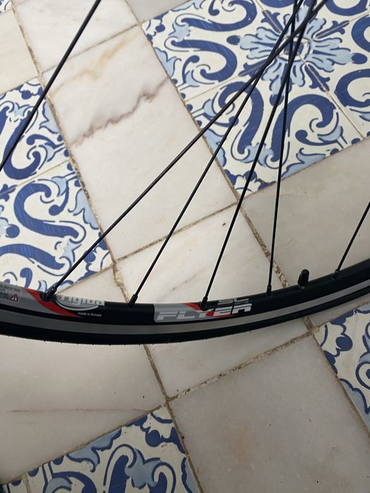 Rodas bicicletas full carbone novo