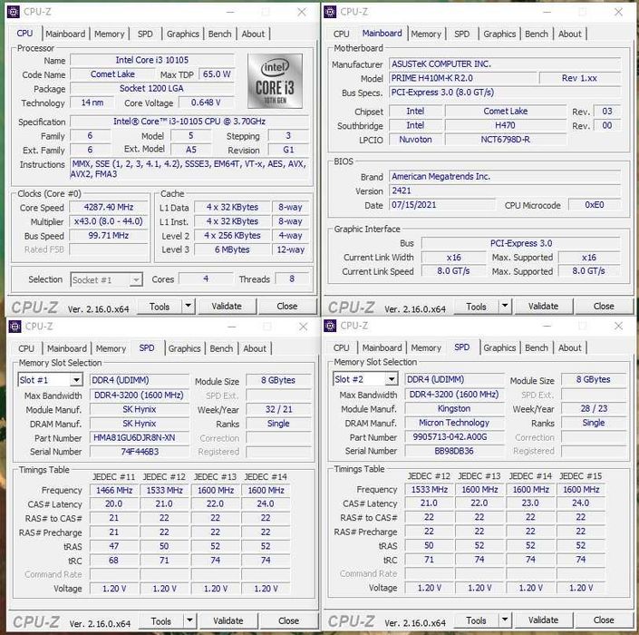 Ігровий ПК i3-10105 DDR4 16 Gb Vega 56 8Gb SSD 256Gb
