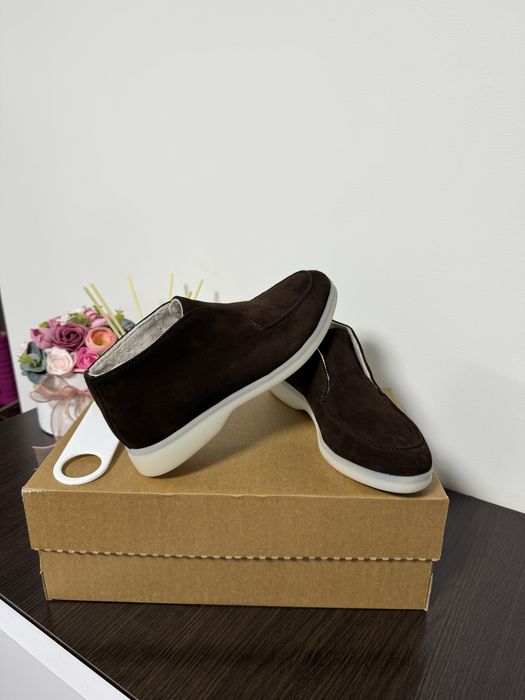 Лоферы зимние, на байке