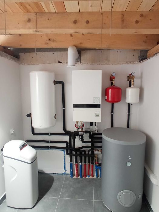 Pompa ciepła Panasonic – kompletny montaż, kotłownia