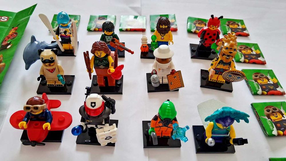 Lego 71029 Series 21 completa Minifiguras colecção novas montadas