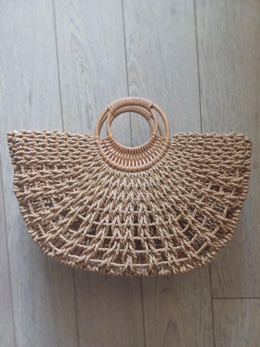 Torba pleciona slomkowa