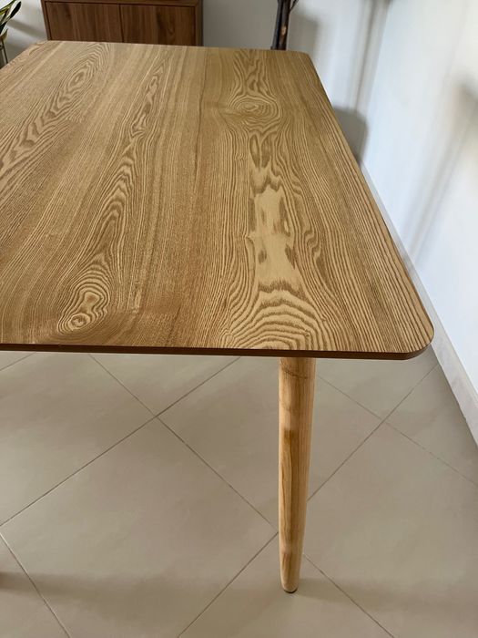 Mesa jantar madeira 120x75cm