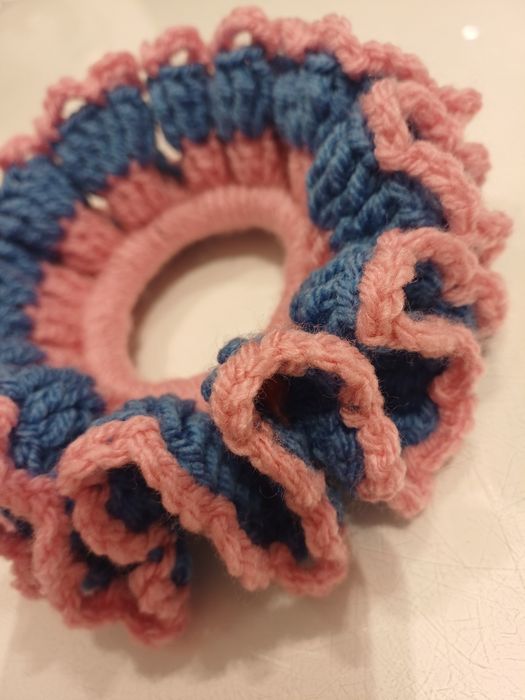 Scrunchie szydełkowe
