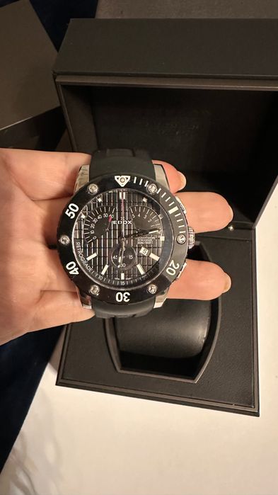 Edox Class1 ratrograde chronoffshore