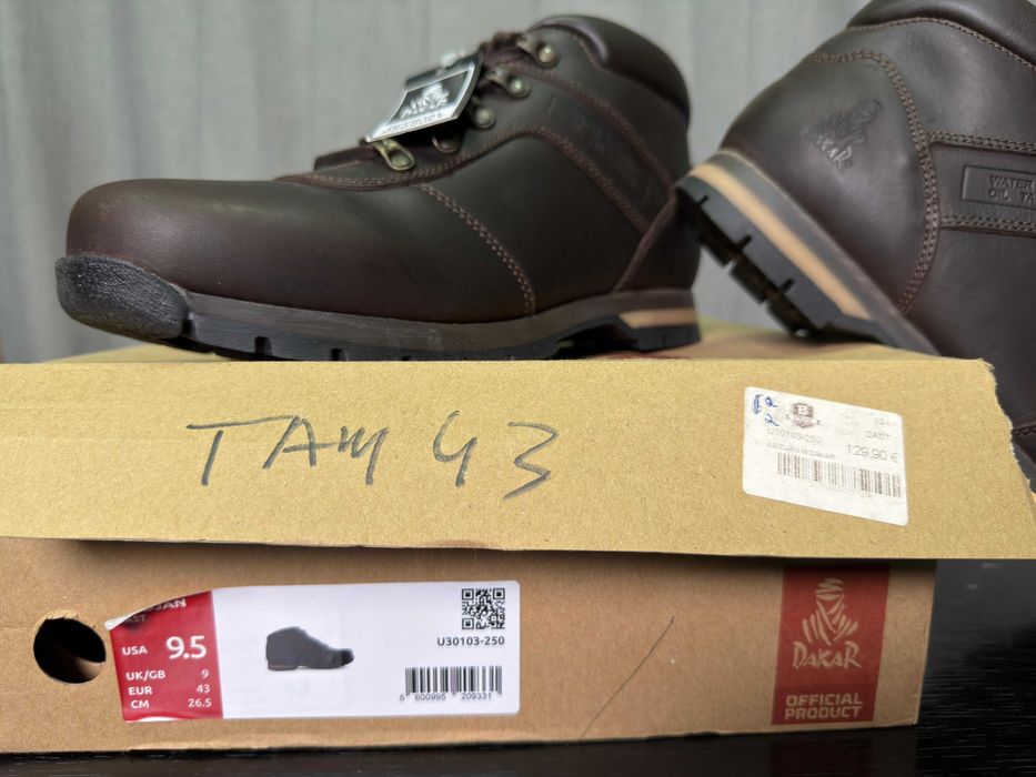 Botas Dakar Shoes 43 Novas