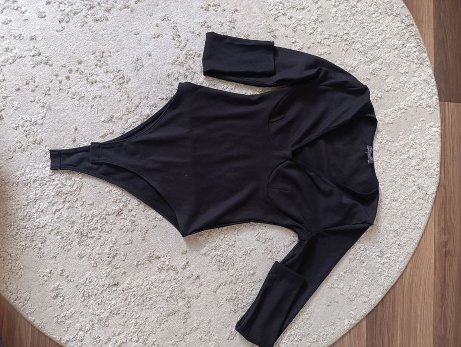 Body bluzka prążkowana  elegancka s m