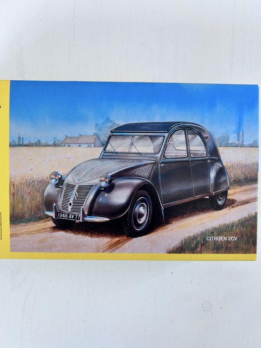 Samochód Citroen 2 CV model 1/43 Heller 80175
