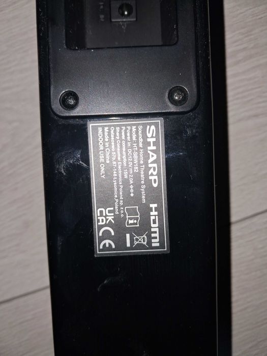 soundbar sharp ht sbw182