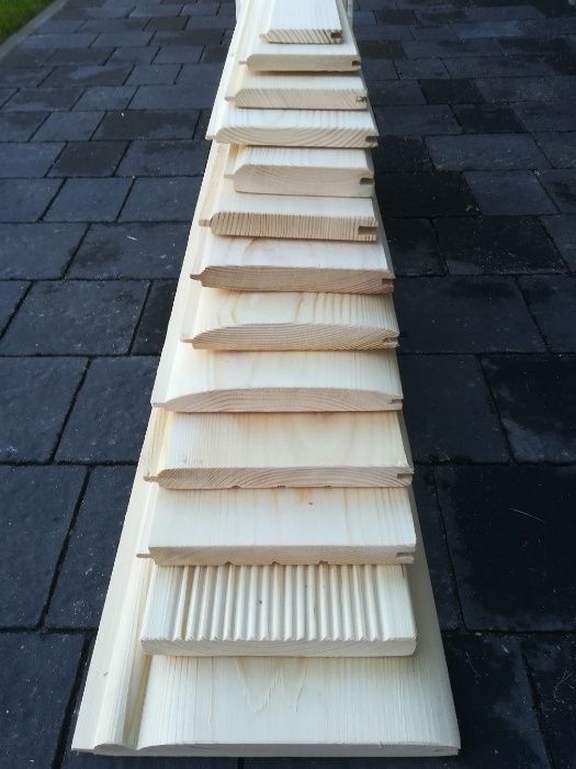 Deska elewacyjna elewacja  podbitka boazeria transport długość do 5mb