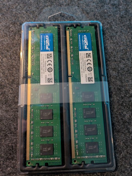 2x 8GB RAM DDR3L-1600 1.35V CL11