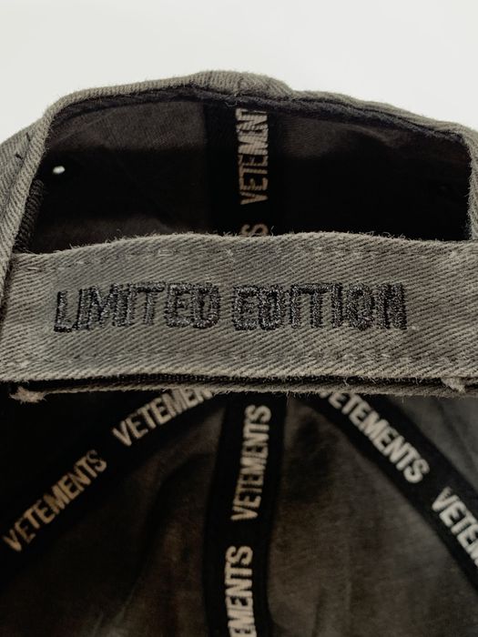 Кепка Vetements I Got Lucky