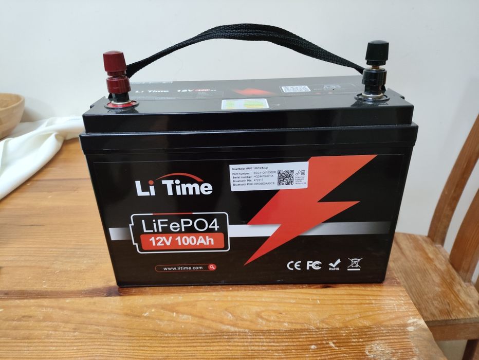 Bateria lifepo4 para caravana ou autocaravana