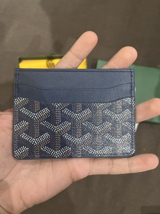 Carteira goyard azul