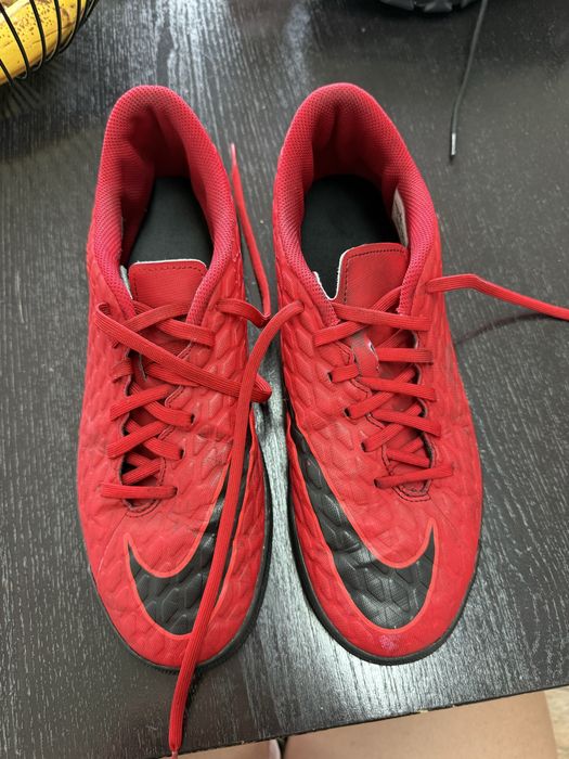 Nike HypervenomX Phade III IC Futsal Vermelhas/Preto 852543-616