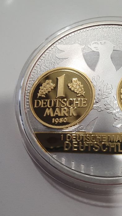 Medal Histora Marki - 1 DeutscheMark 1950