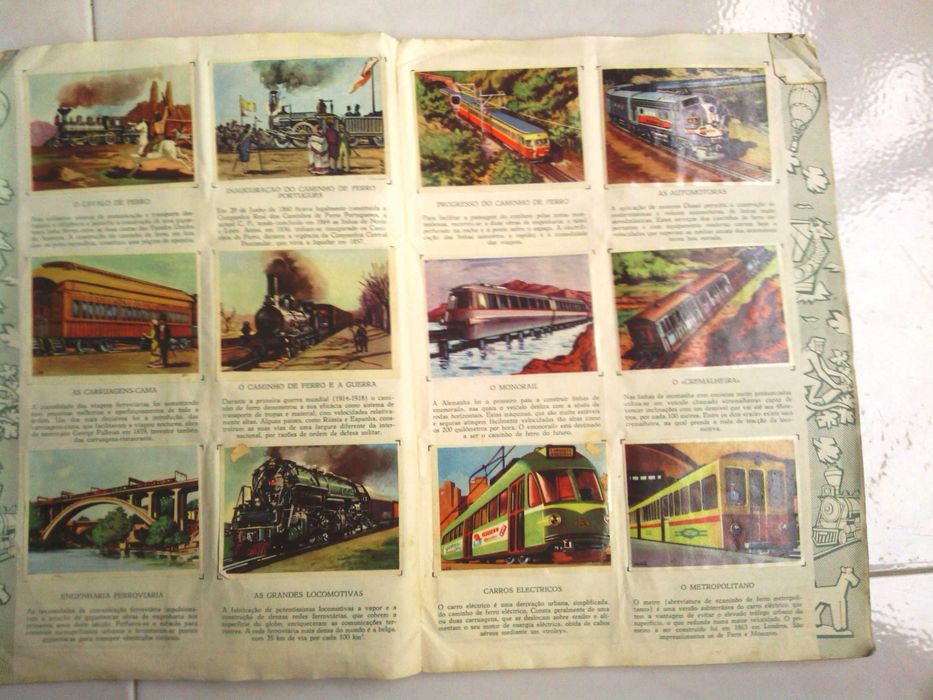 Cromos de: Enciclopédia da Cultura ou Historia da Humanidade de 1973