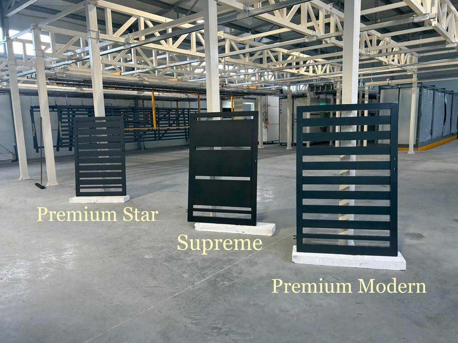 Furtka SUPREME 3 poziome pasy z blachy 90x142cm PRODUCENT