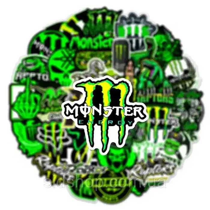 50 шт. Стикеры, наклейки на авто, мото, скутер. Стикербомбинг стікири