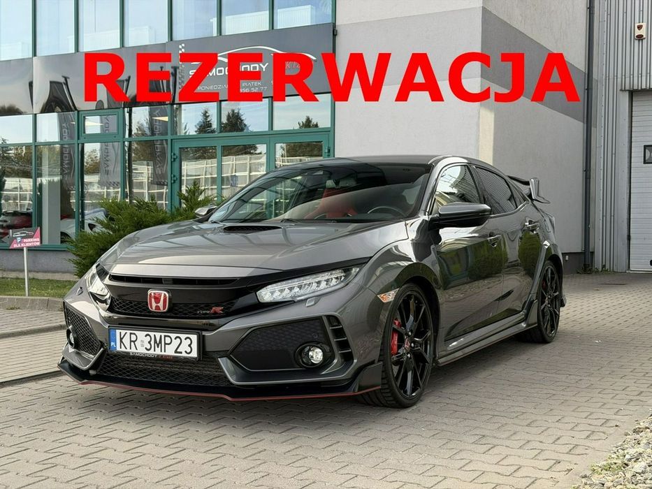 Honda Civic Type-R. 1 właściciel. Bezwypadkowy. Pełna dokumentacja serwisowa ASO.