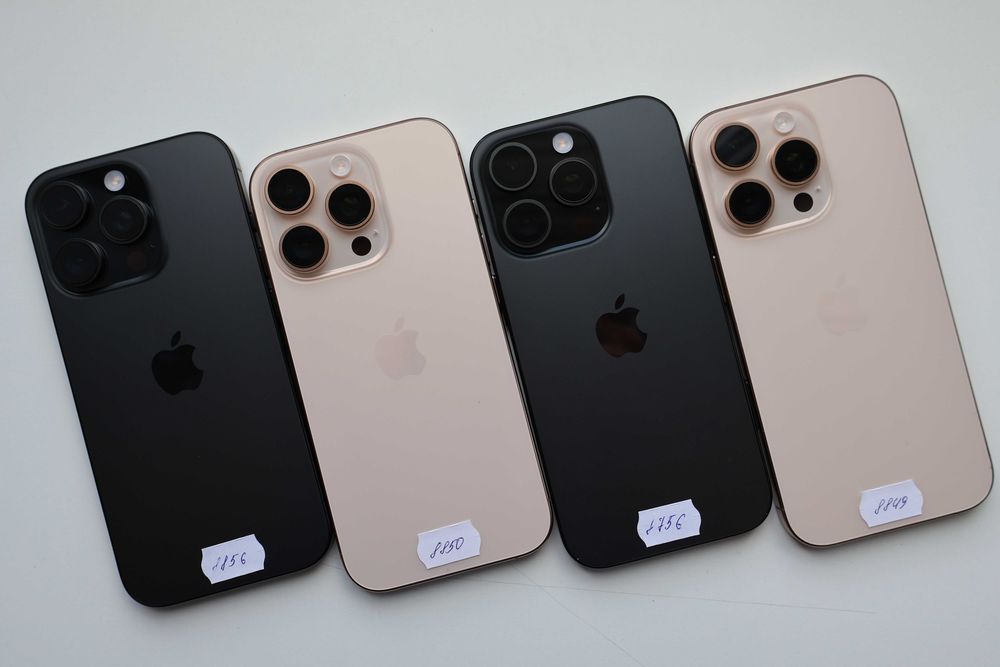 Новий Apple Iphone 16 Pro 128Gb Black / Desert Titanium Neverlock Оригінал!