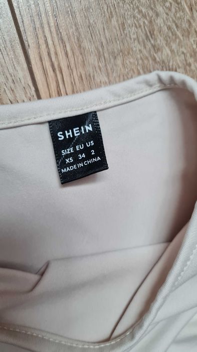 Nowy top i spódnica- komplet Shein XS/XXS