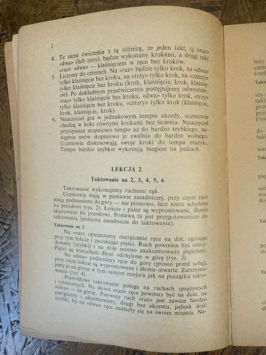 Rytmika M. Wąsiakowa rok wyd. 1951