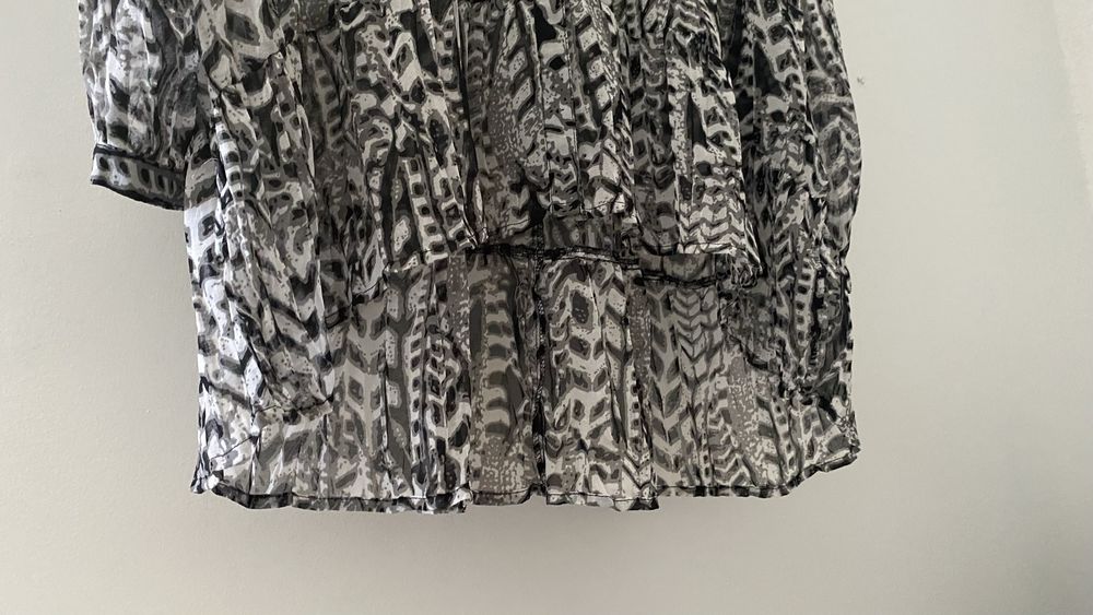Bluzka tunika Gina Benotti 40/L   Owersize zwierzecy print