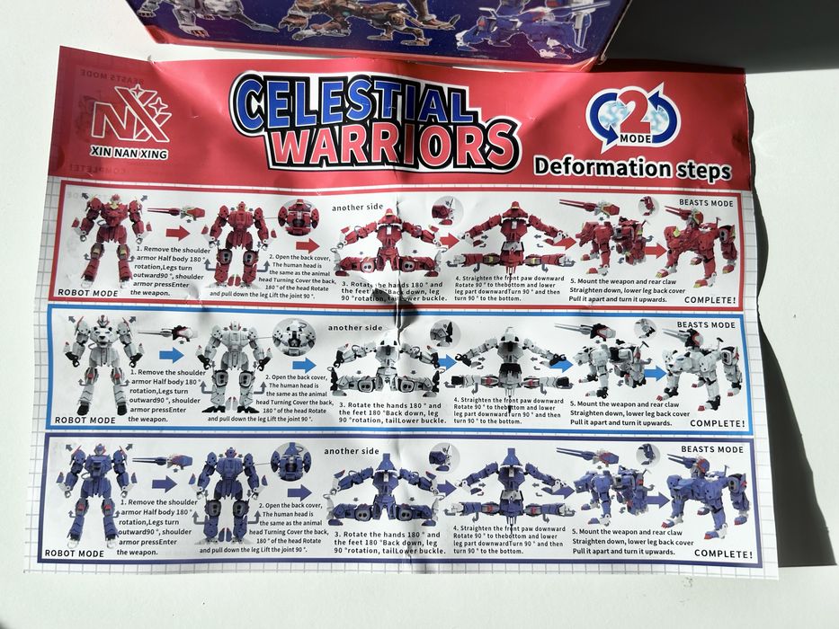 NOWA Zabawka transformer Celestial Warriors