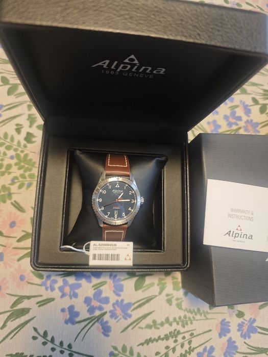 Zegarek męski automatyczny Alpina Startimer Pilot  jak nowy