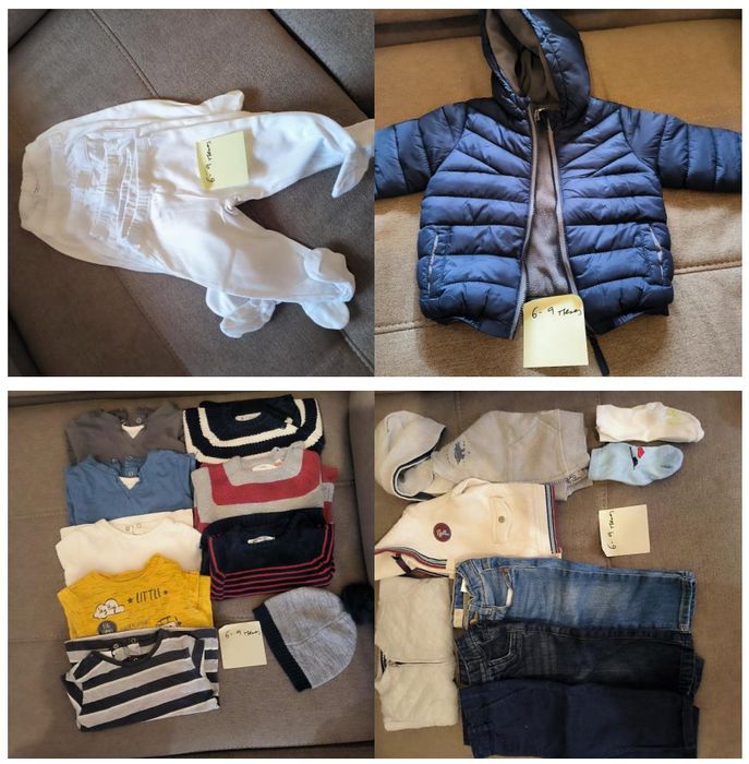 Roupa menino 6-9 meses