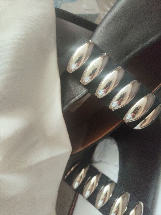 ALAIA baleriny baletki hit skóra naturalna r.40