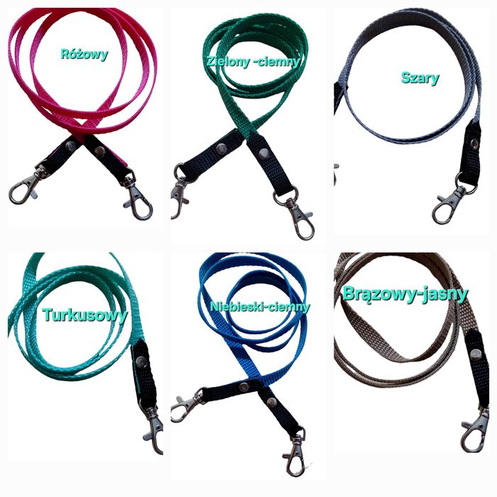 Wodze dla hobby horse/konia na kiju-15 kolorów do wyboru !