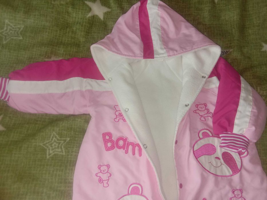 Демісезонний комбінезон на дівчинку