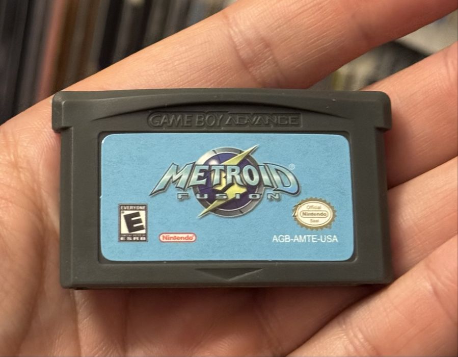 Metroid fusion gameboy advance