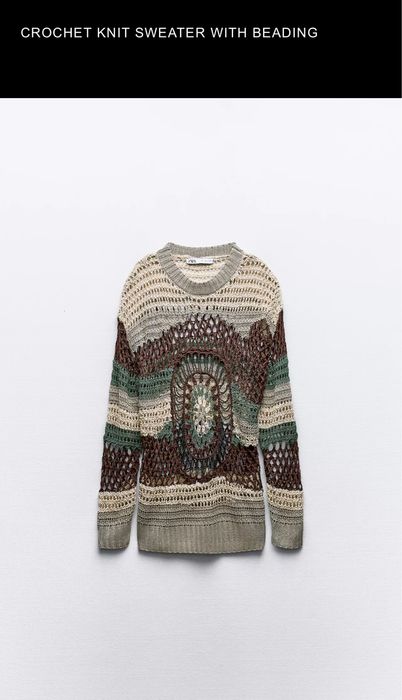 Вʼязаний светр ZARA, M-L