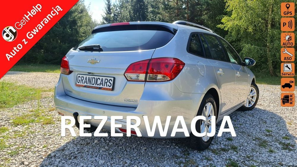 Chevrolet Cruze LT+ 1.4T 140KM # Full Opcja # Niski Przebieg # Serwisowany do Końca !!