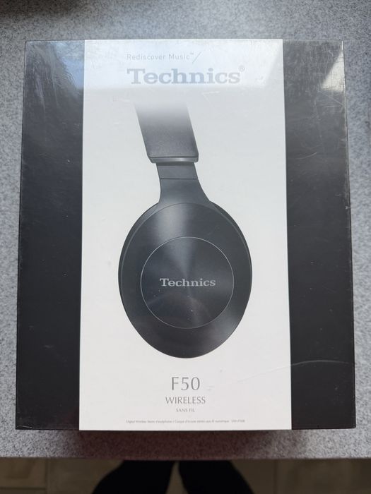 Nowe, oryginalne i zafoliowane sluchawki Technics EAH-F50B CzarneGw24m
