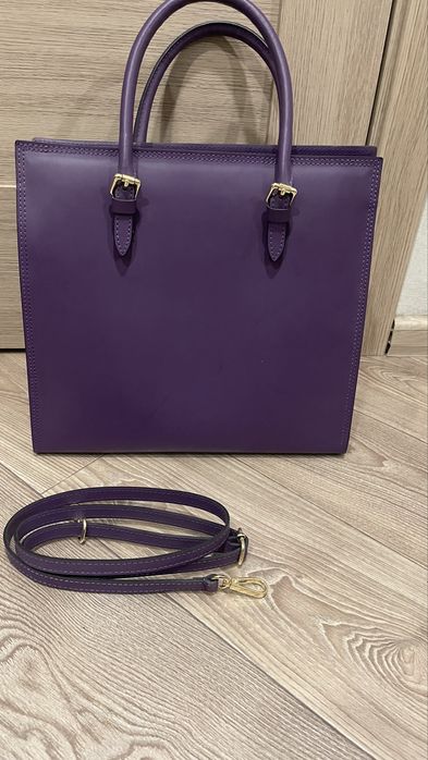 Шкіряна італійська сумка