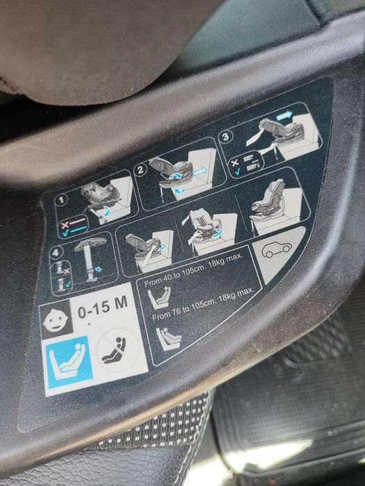 Cadeira Auto Jane Gravity - Isofix