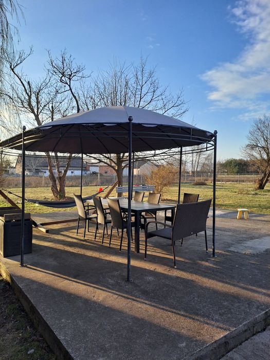 Do odbioru gotowa konstrukcja stelaż  Altana ogrodowa duża