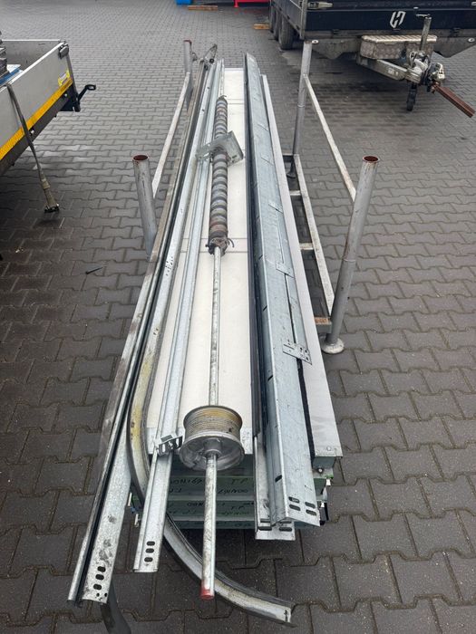 Brama 3.89x4.02 segmentowa panelowa 2 sztuki  panel 60mm