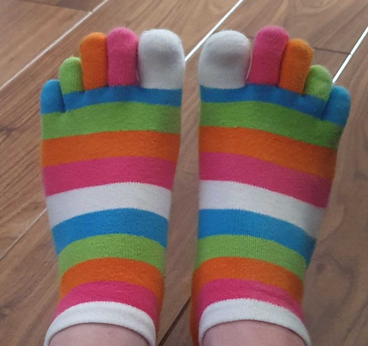 Skarpetki pięciopalczaste - kolorowe stopki (fivefingers) 36-39