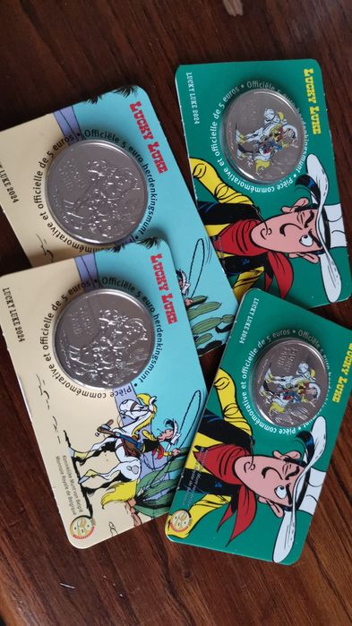 Moeda lucky luck em coincard - Bélgica