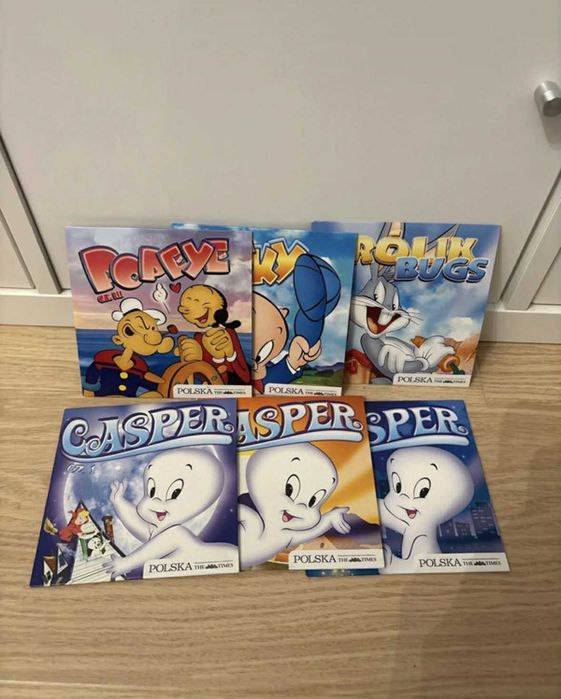 12 bajek VCD: Królik Bugs, Kaczor Daffy, Świnka Porky, Popeye i inni