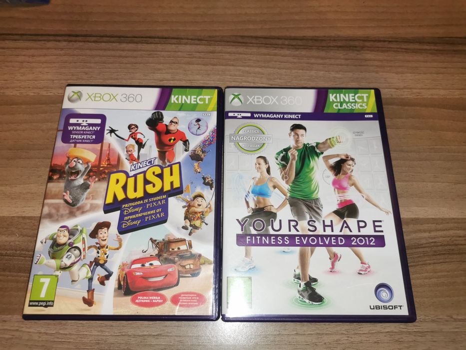 Gry Kinect Xbox360 Rush i Your Shape Fitness