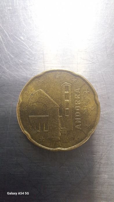 0,20cts Andorre 2018