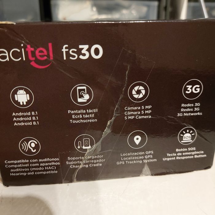 Facitel Fs30 Android 8.1 ecrã touch Whatsapp