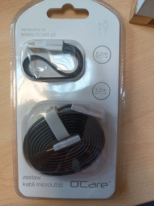 Zestaw kabli micro USB o'care